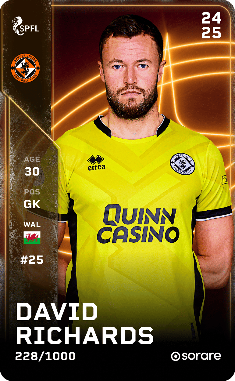 David Richards 2024-25 • Limited 228/1000