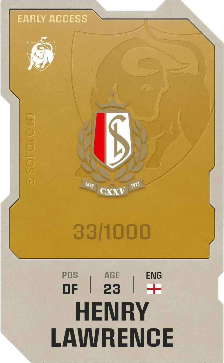 Henry Lawrence 2025-26 • Limited 33/1000