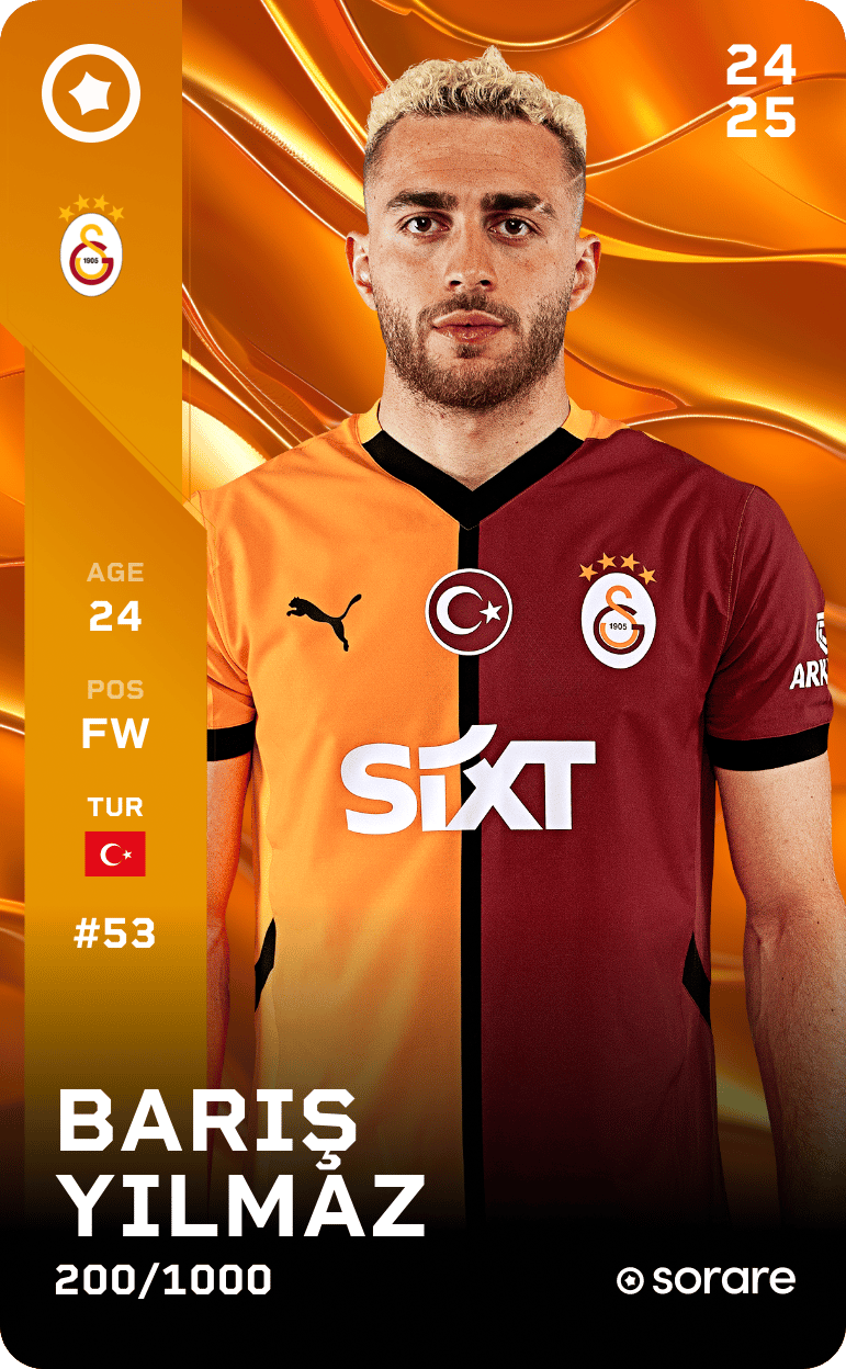 Barış Yılmaz 2024-25 • Limited 200/1000