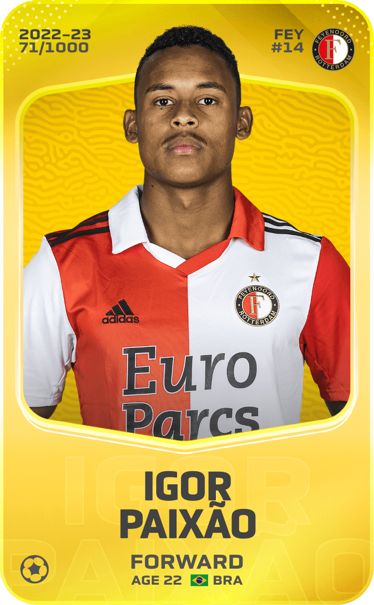 Igor Paixão 2022-23 • Limited 71/1000