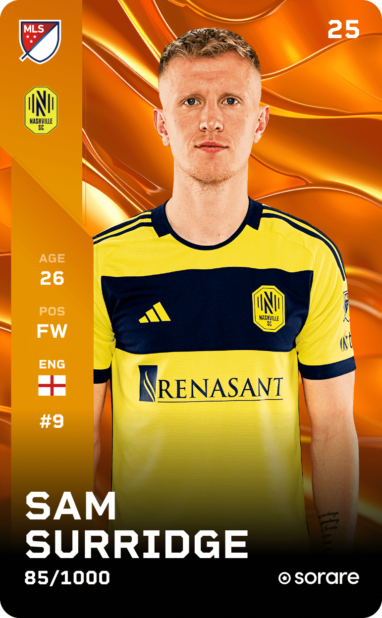 Samuel Surridge 2025-26 • Limited 85/1000