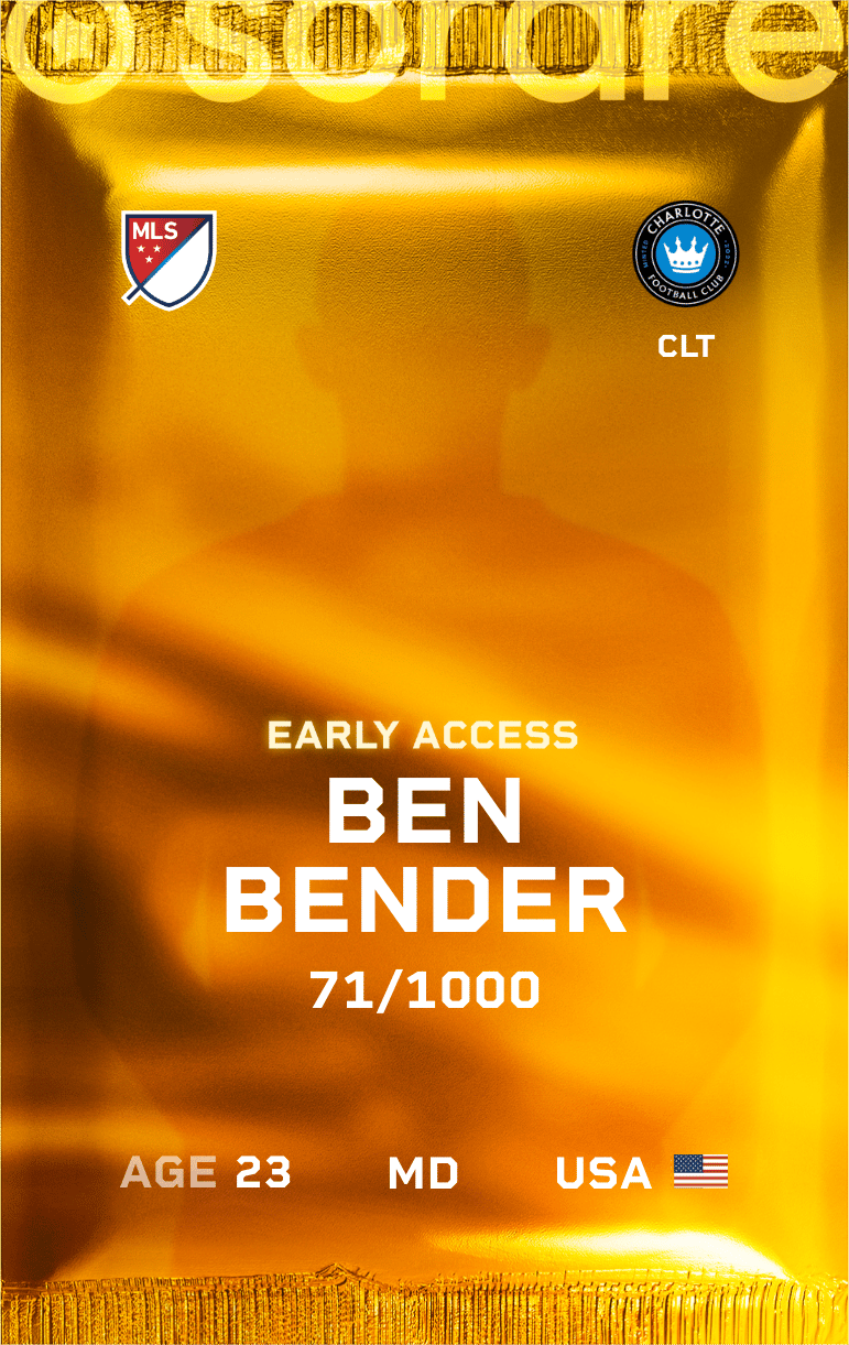 Benjamin Bender 2025-26 • Limited 71/1000