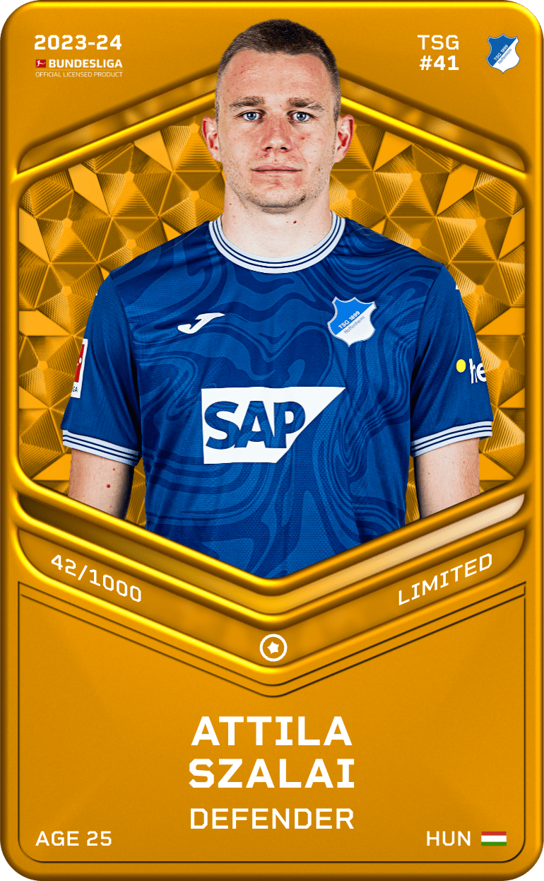 Attila Szalai 2023-24 • Limited 42/1000