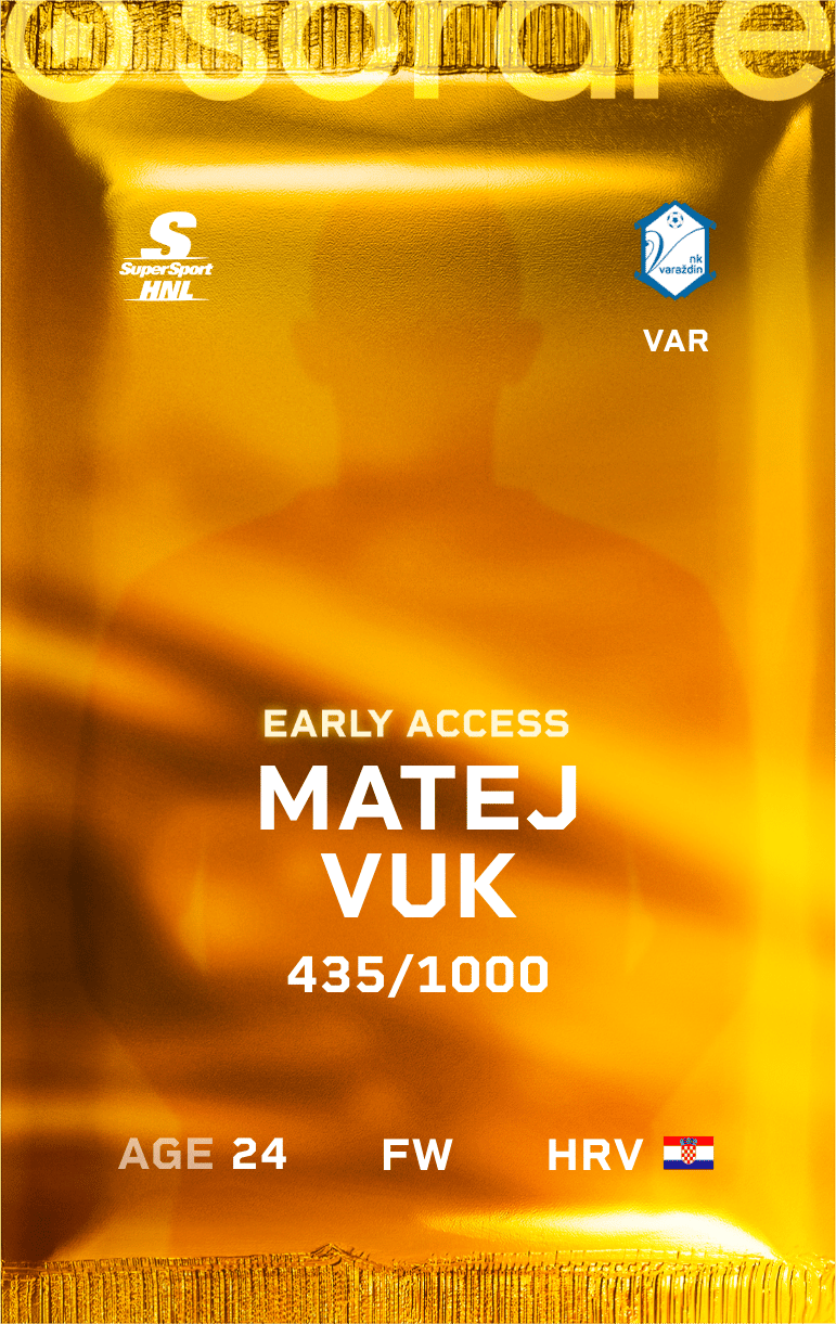 Matej Vuk 2024-25 • Limited 435/1000