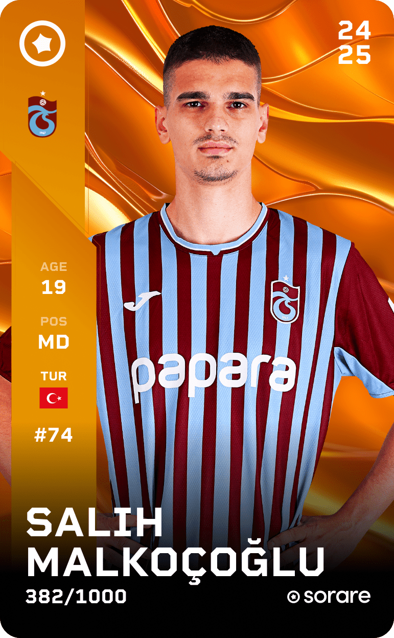 Salih Malkoçoğlu 2024-25 • Limited 382/1000