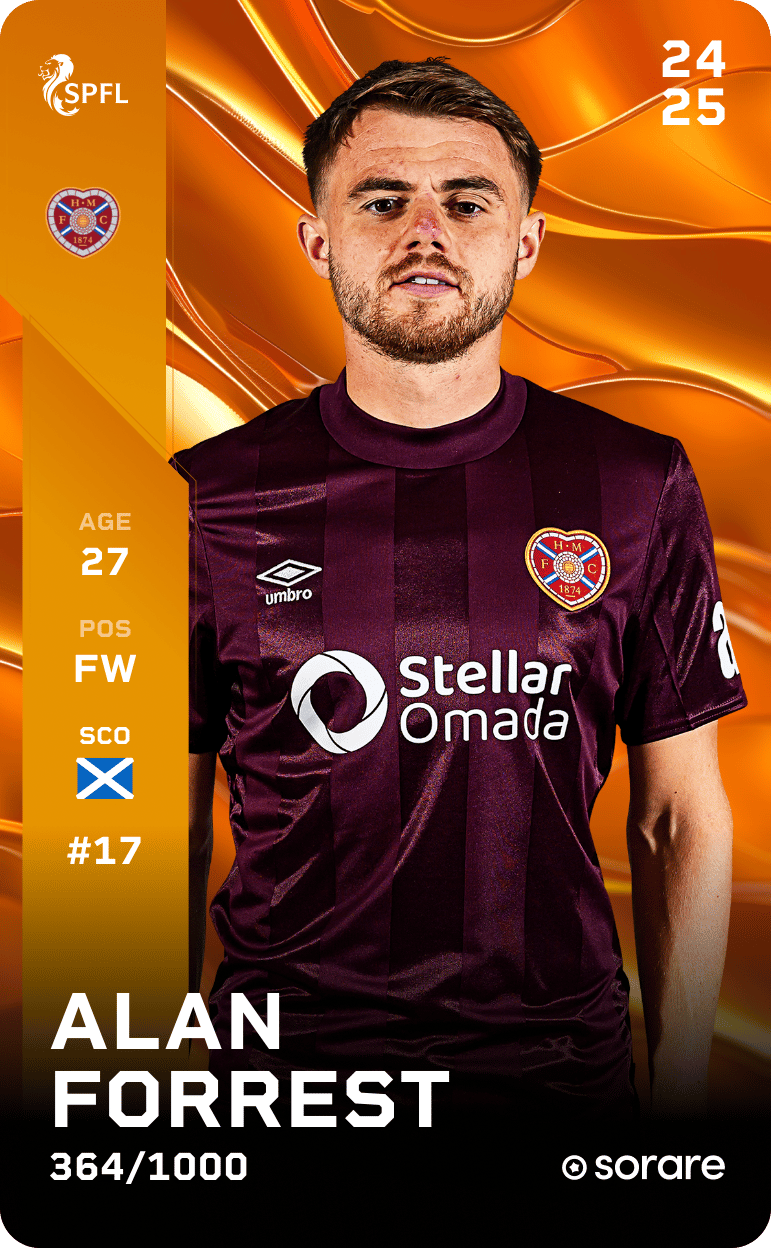 Alan Forrest 2024-25 • Limited 364/1000