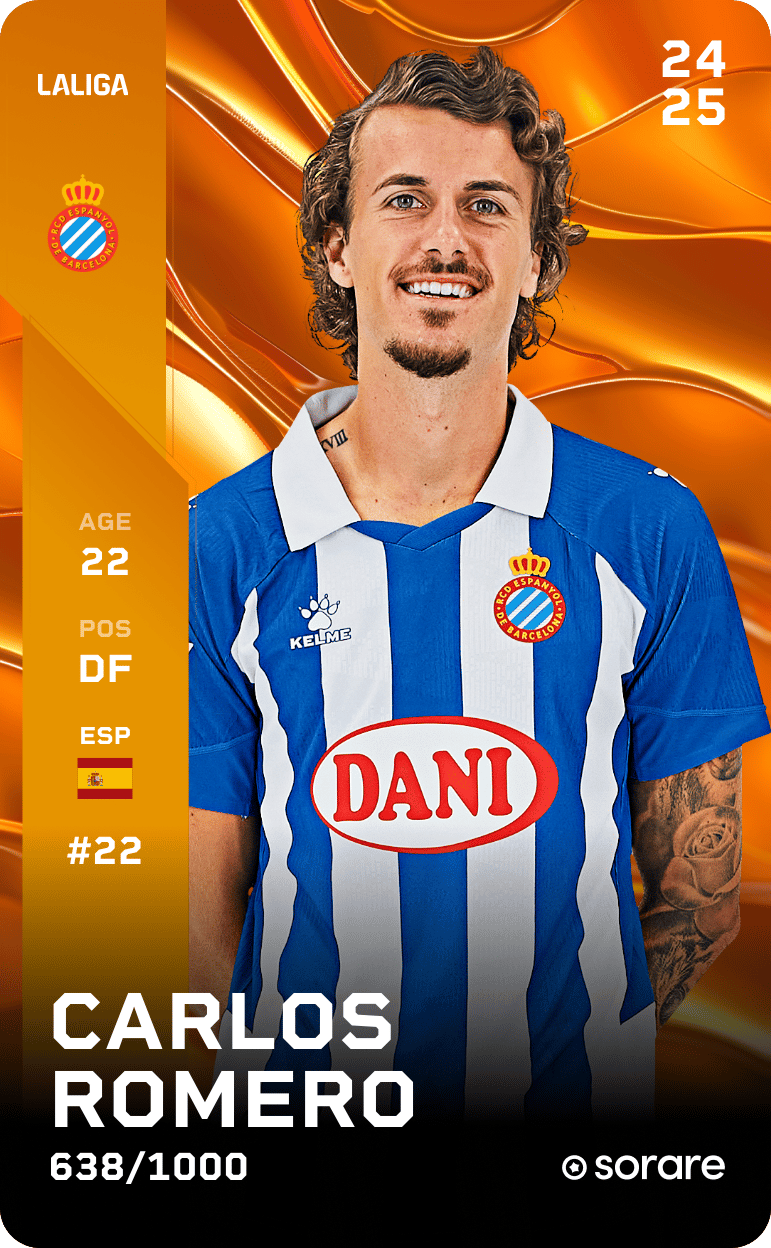 Carlos Romero 2024-25 • Limited 638/1000