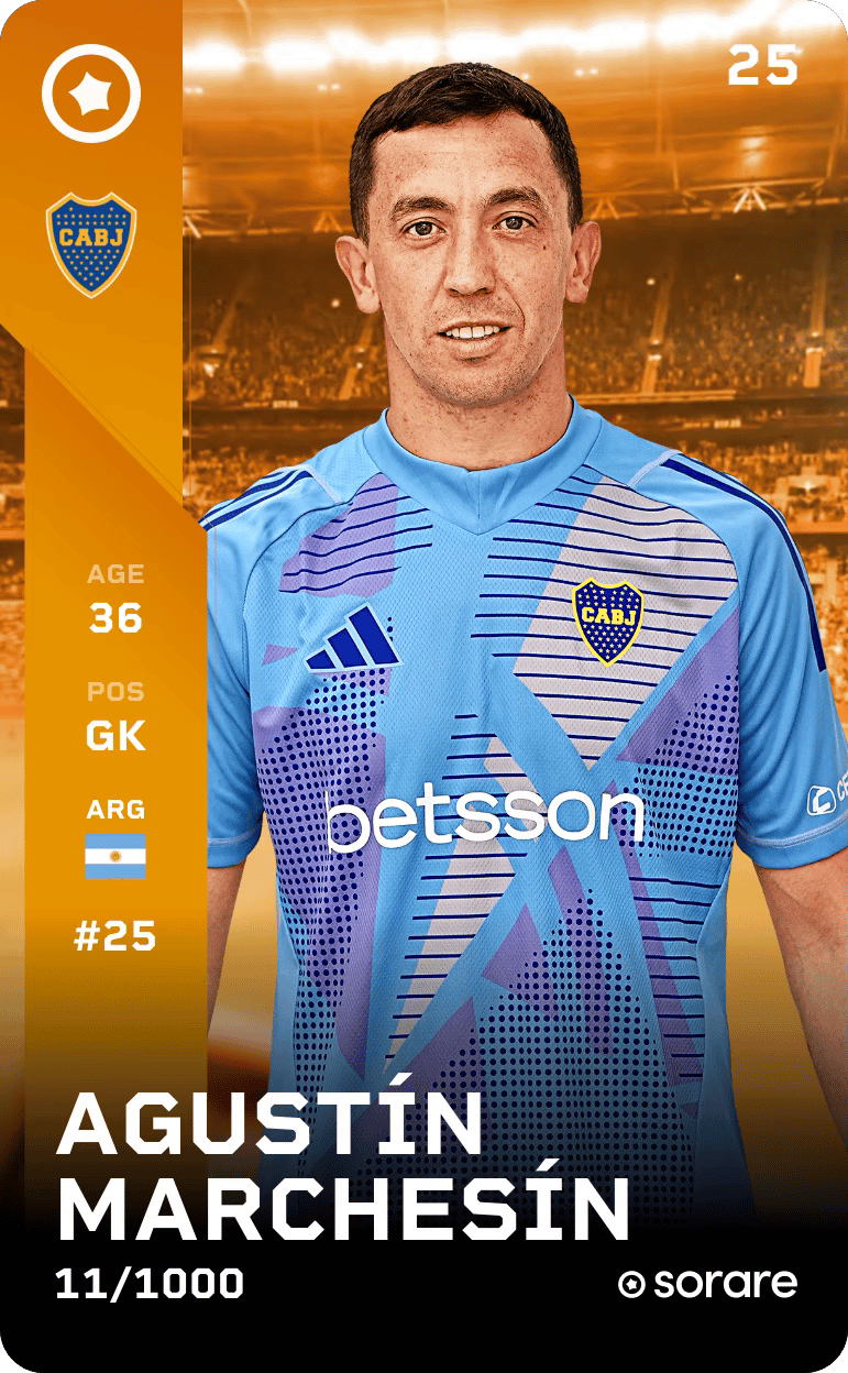 Agustín Marchesín 2025-26 • Limited 11/1000
