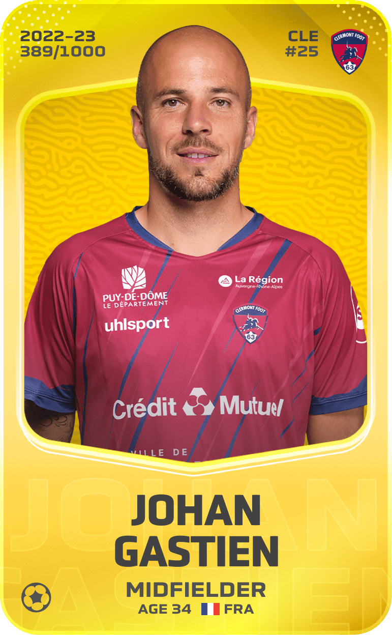 Johan Gastien 2022-23 • Limited 389/1000
