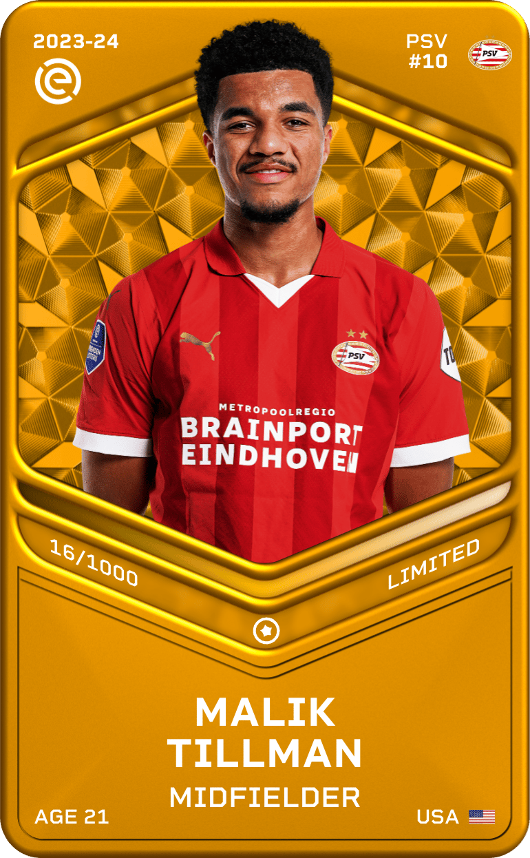 Malik Tillman 2023-24 • Limited 16/1000