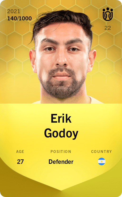 Erik Godoy 2021-22 • Limited 140/1000