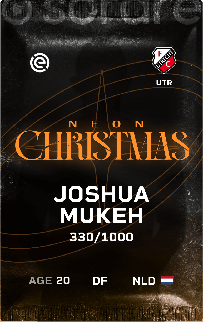 Joshua Mukeh 2024-25 • Limited 330/1000