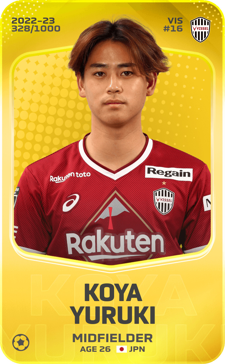 Koya Yuruki 2022-23 • Limited 328/1000