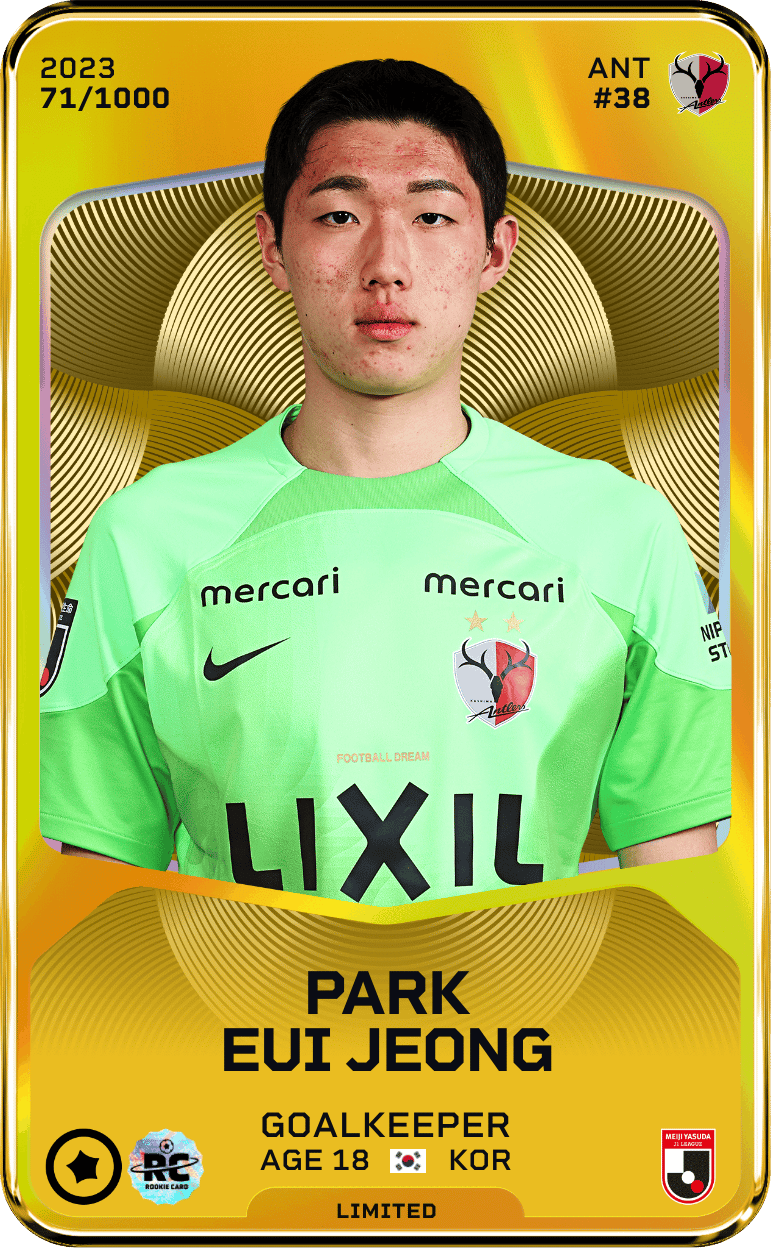 PARK EUI JEONG 2023-24 • Limited 71/1000