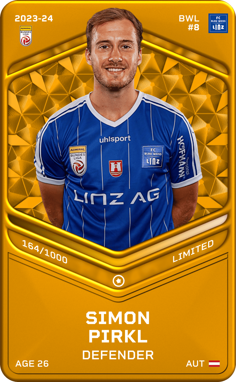 Simon Pirkl 2023-24 • Limited 164/1000