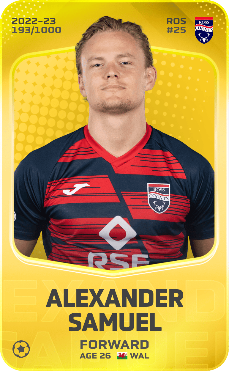 Alexander Samuel 2022-23 • Limited 193/1000