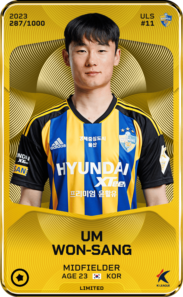 Um Won-Sang  2023-24 • Limited 287/1000
