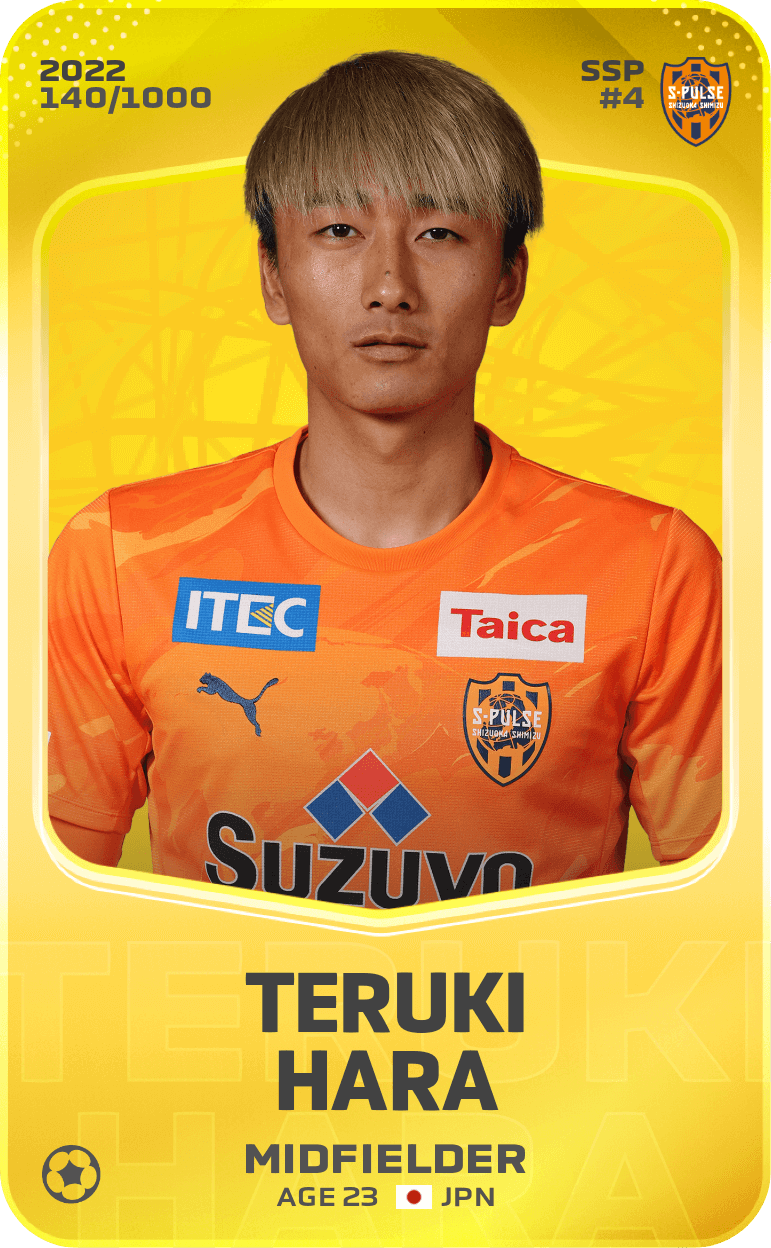 Teruki Hara 2022-23 • Limited 140/1000
