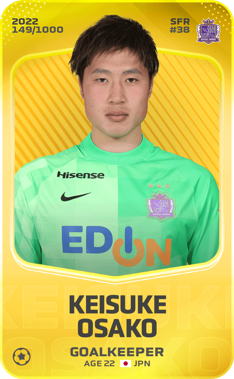 Keisuke Osako 2022-23 • Limited 149/1000