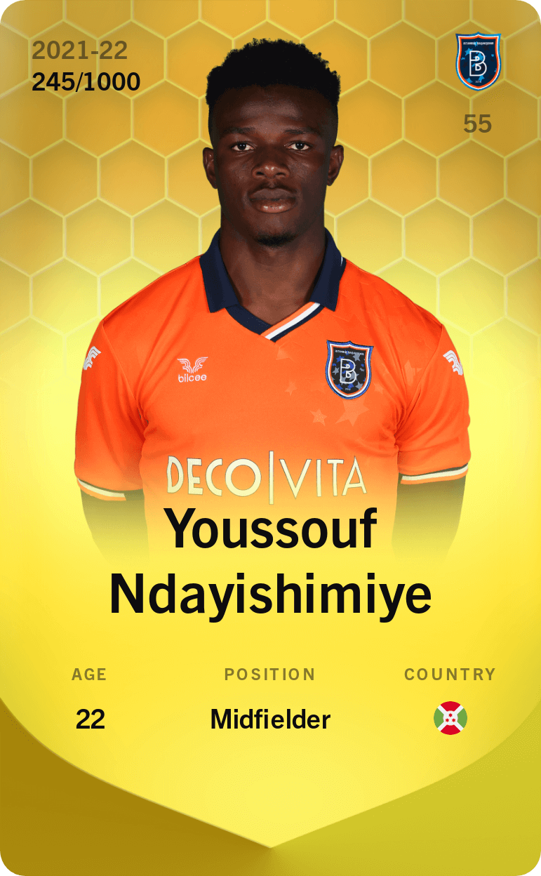 Youssouf Ndayishimiye 2021-22 • Limited 245/1000