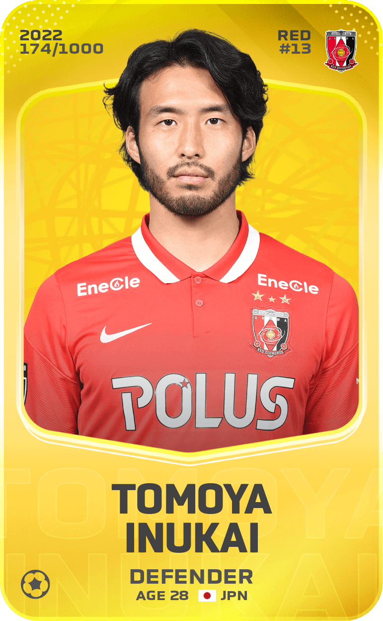 Tomoya Inukai 2022-23 • Limited 174/1000