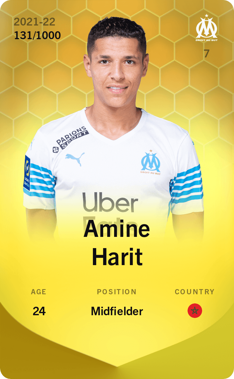 Amine Harit 2021-22 • Limited 131/1000