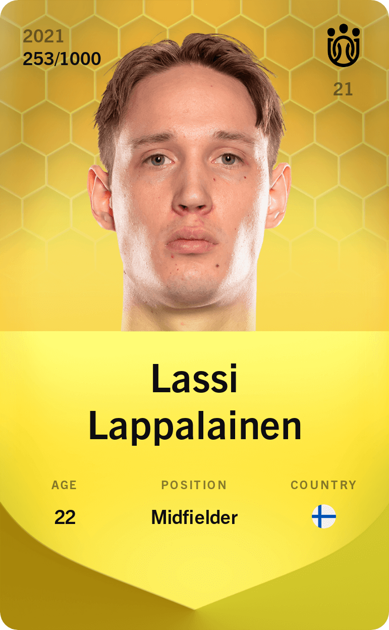 Lassi Lappalainen 2021-22 • Limited 253/1000