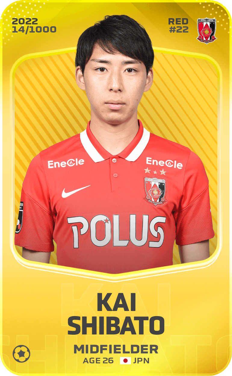 Kai Shibato 2022-23 • Limited 14/1000