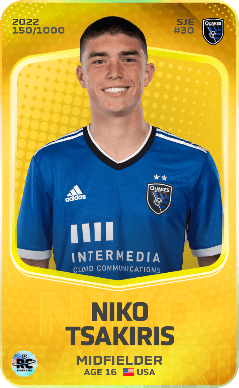 Niko Tsakiris 2022-23 • Limited 150/1000