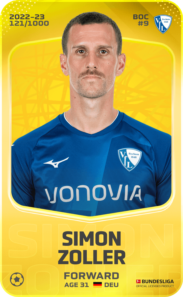 Simon Zoller 2022-23 • Limited 121/1000