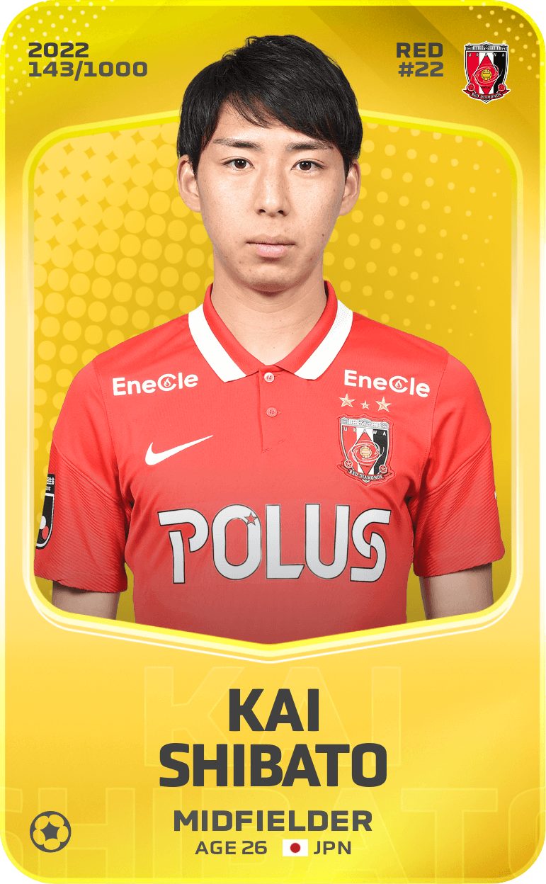 Kai Shibato 2022-23 • Limited 143/1000