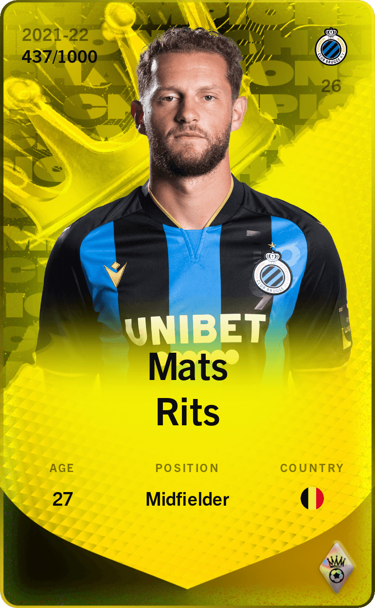 Mats Rits 2021-22 • Limited 437/1000