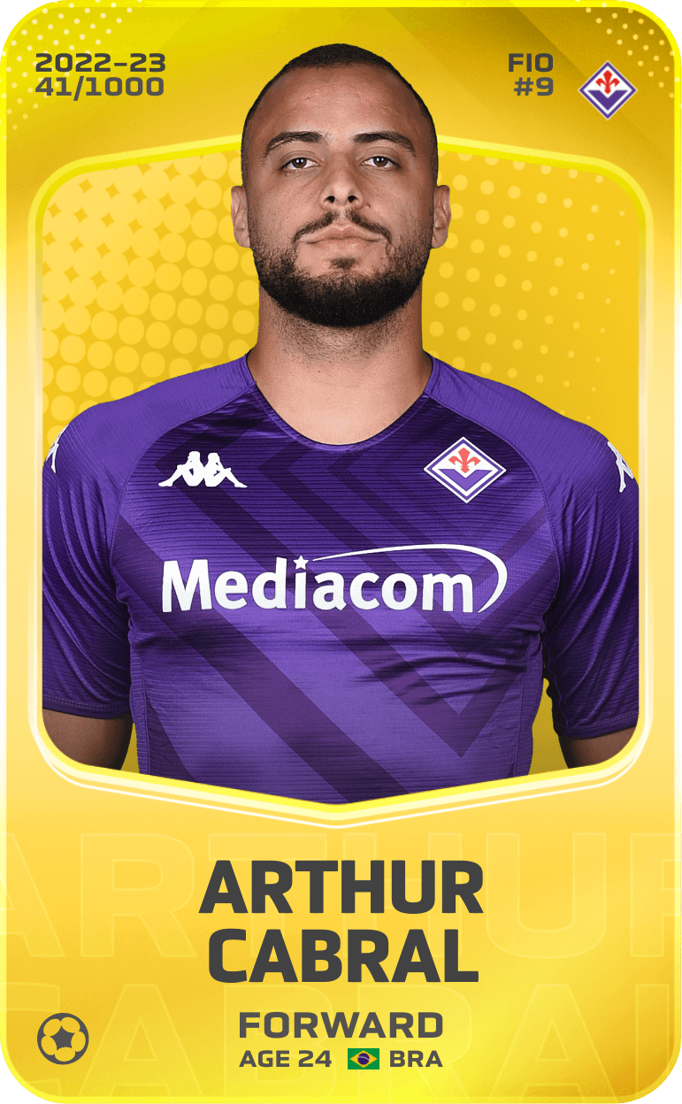 Arthur Cabral 2022-23 • Limited 41/1000