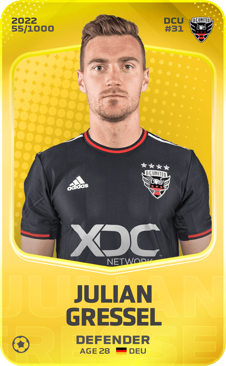 Julian Gressel 2022-23 • Limited 55/1000