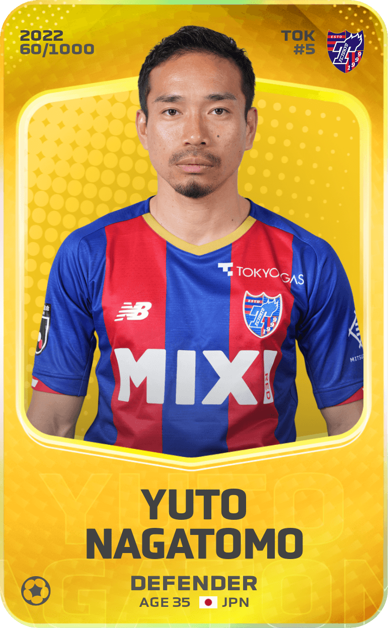 Yuto Nagatomo 2022-23 • Limited 60/1000