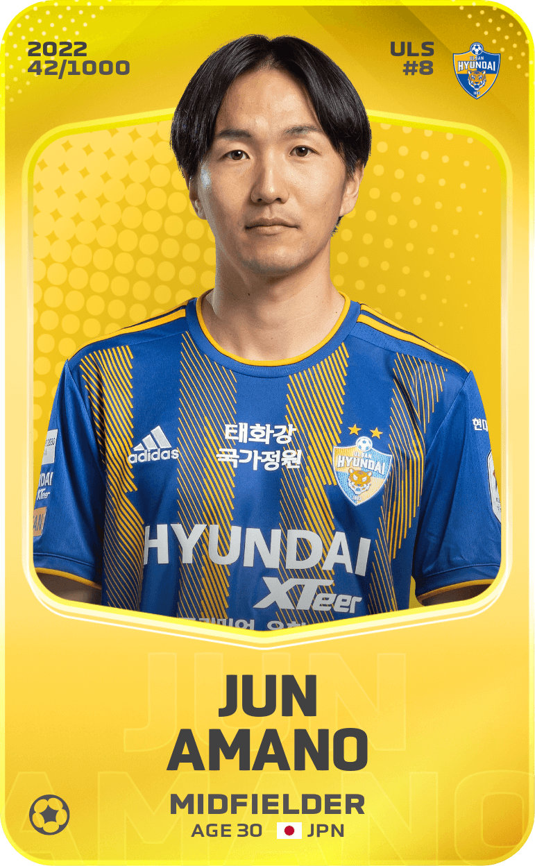 Jun Amano 2022-23 • Limited 42/1000
