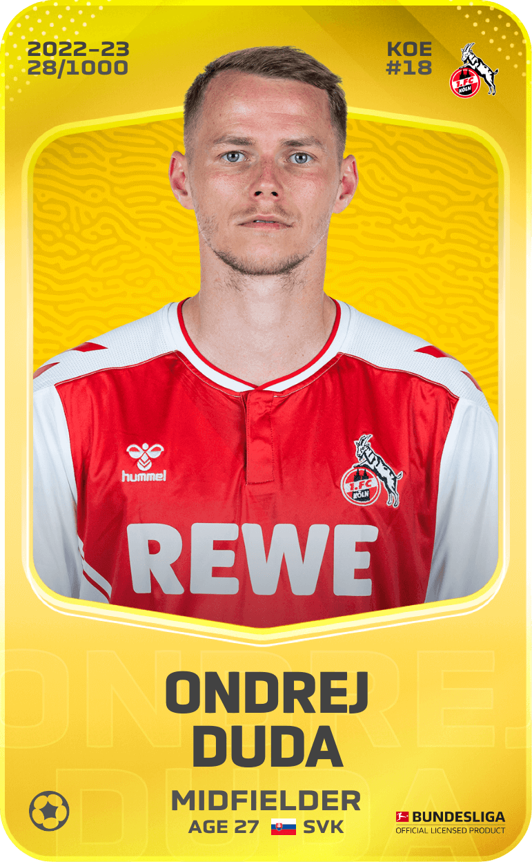Ondrej Duda 2022-23 • Limited 28/1000