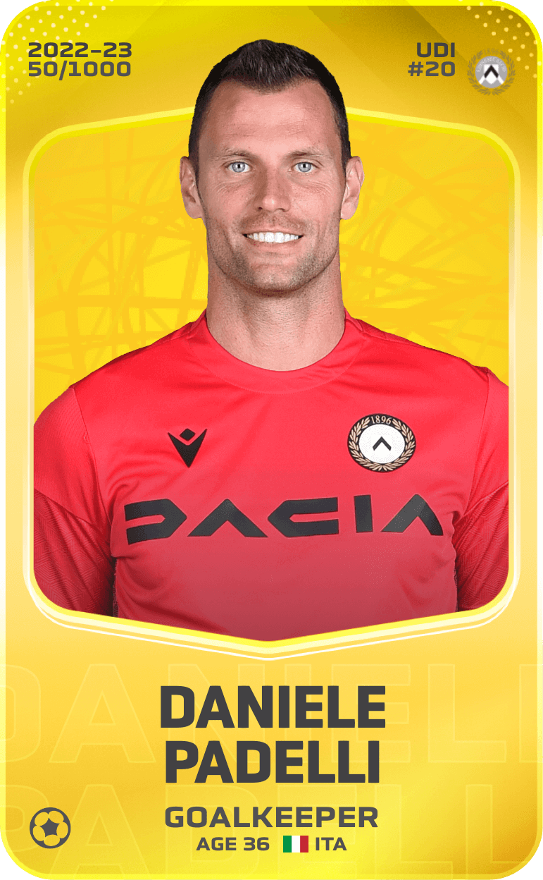 Daniele Padelli 2022-23 • Limited 50/1000