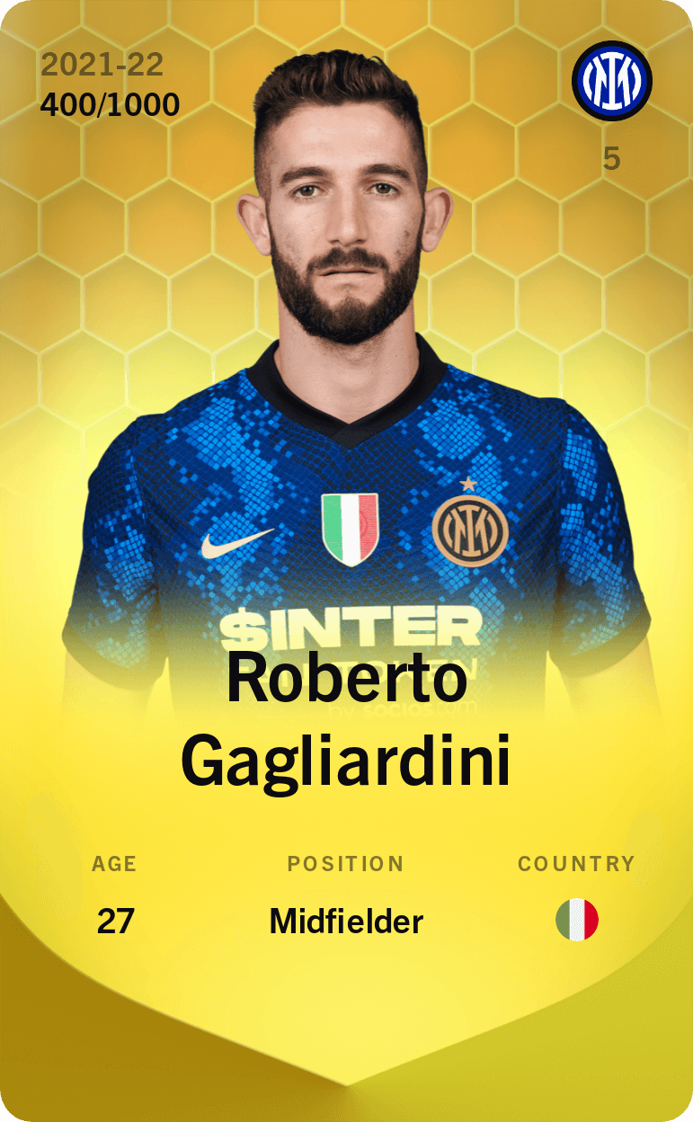 Roberto Gagliardini 2021-22 • Limited 400/1000