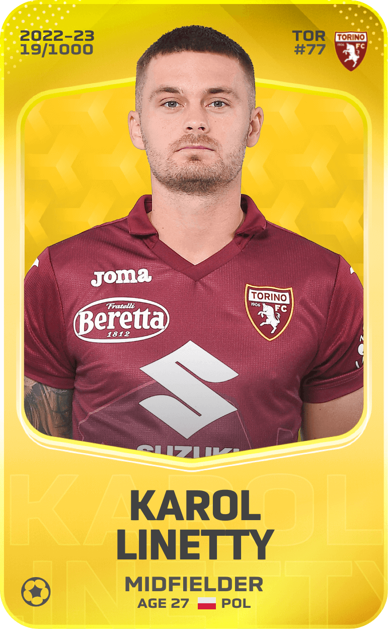 Karol Linetty 2022-23 • Limited 19/1000
