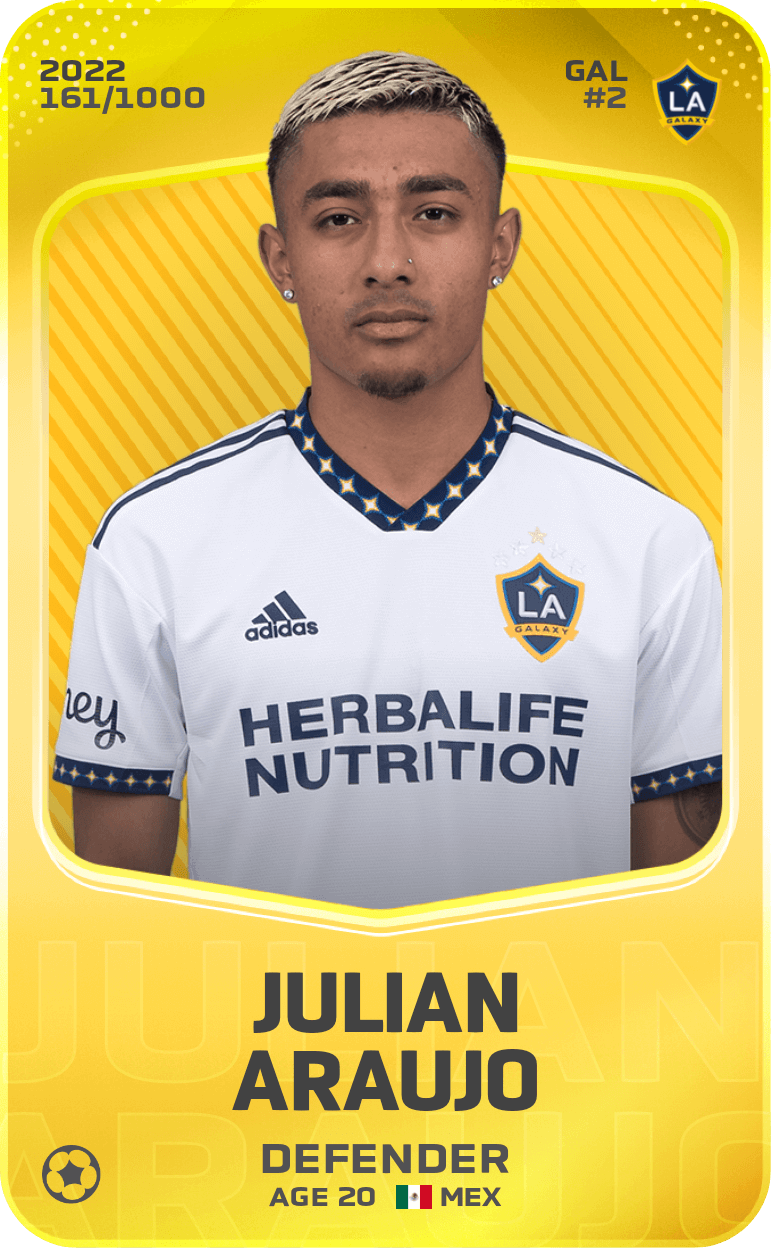 Julian Araujo 2022-23 • Limited 161/1000