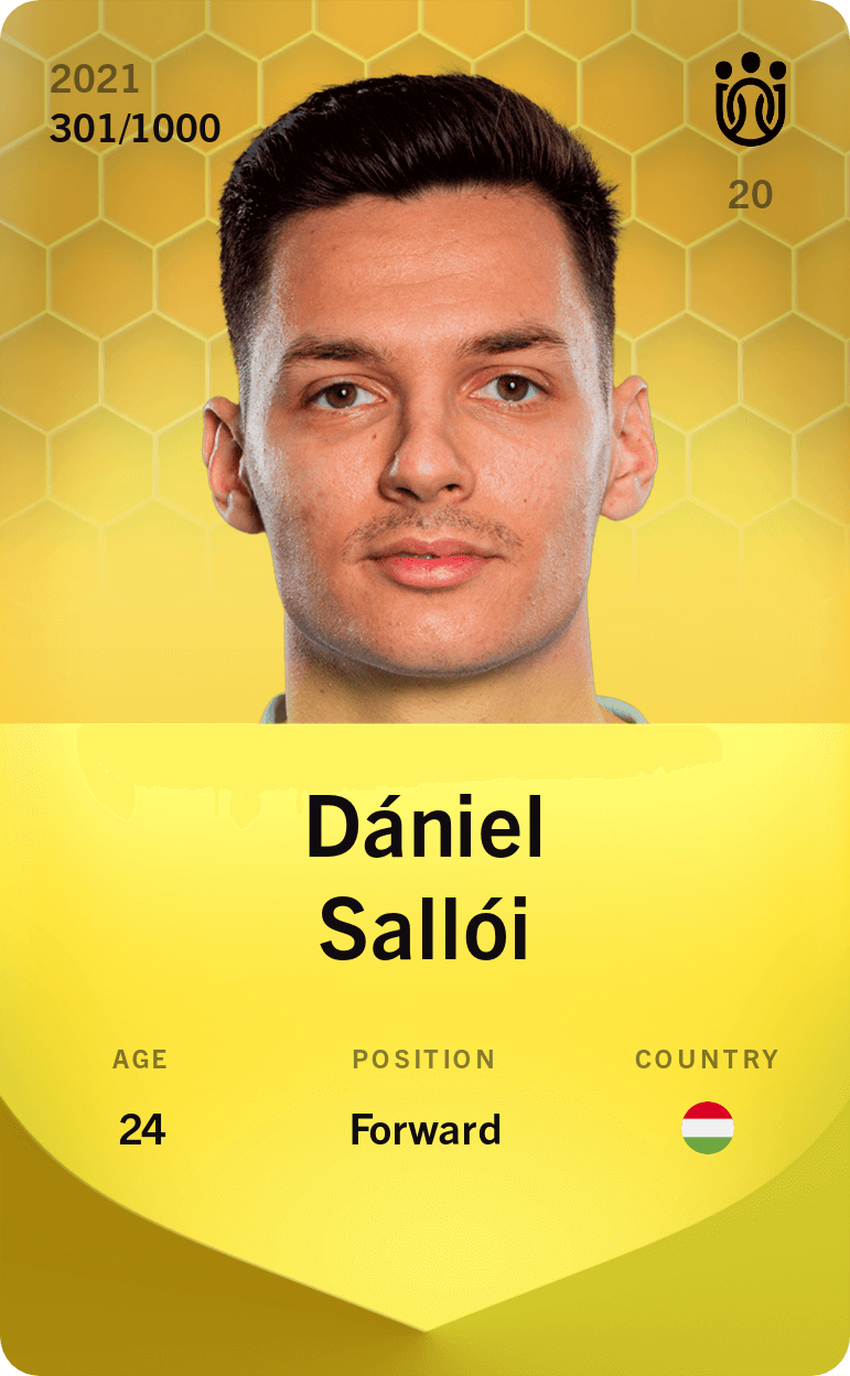 Dániel Sallói 2021-22 • Limited 301/1000
