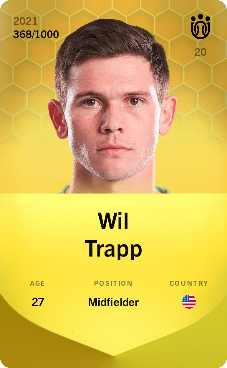 Wil Trapp 2021-22 • Limited 368/1000