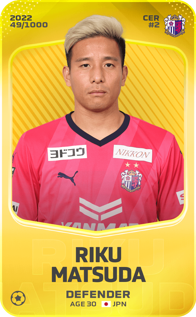Riku Matsuda 2022-23 • Limited 49/1000