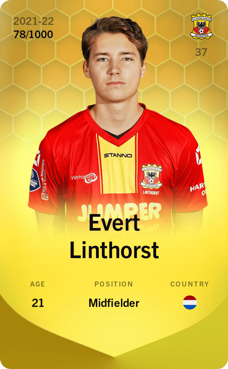 Evert Linthorst 2021-22 • Limited 78/1000