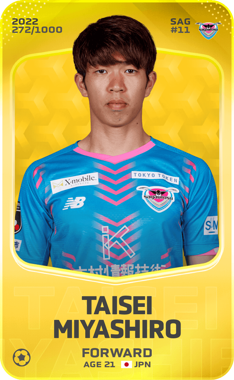 Taisei Miyashiro 2022-23 • Limited 272/1000