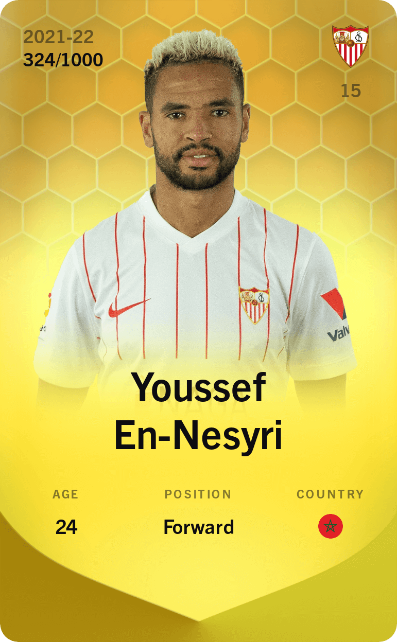 Youssef En-Nesyri 2021-22 • Limited 324/1000