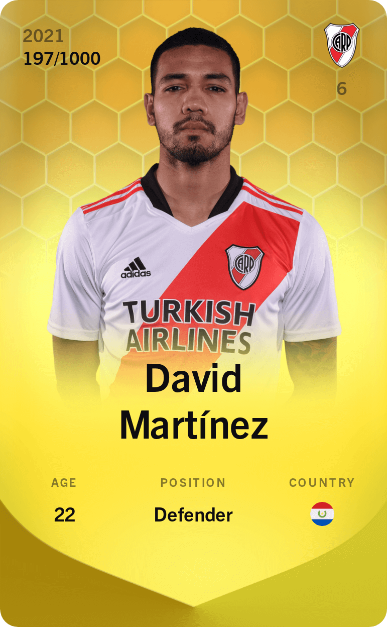 David Martínez 2021-22 • Limited 197/1000