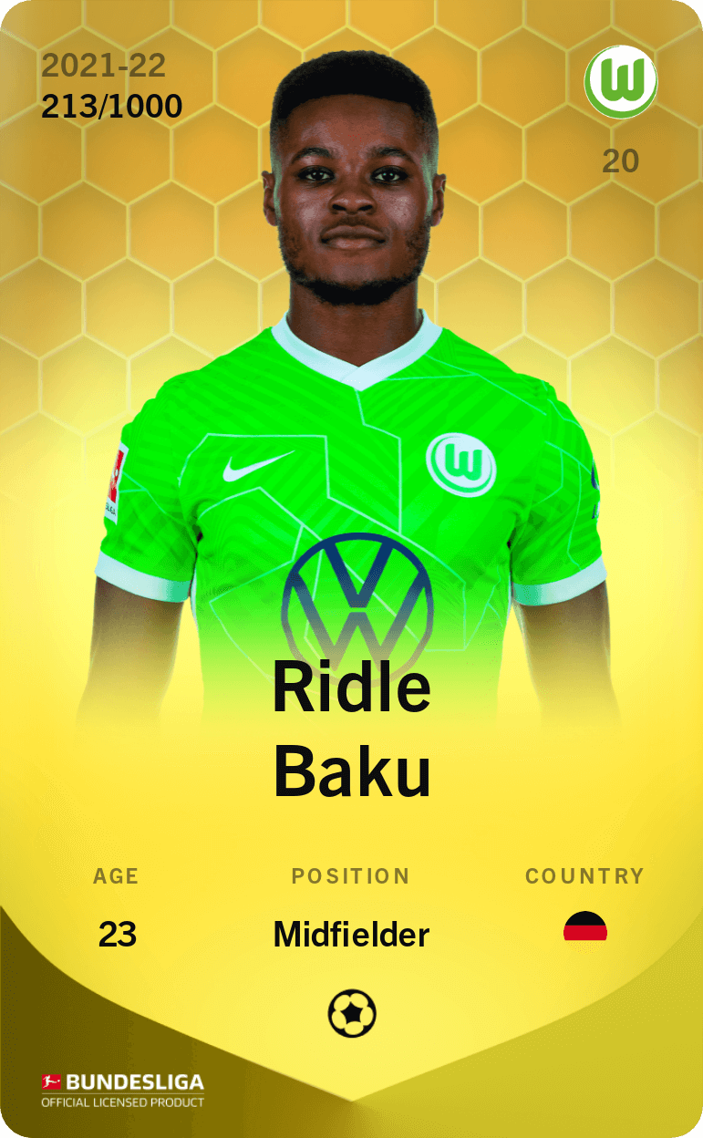 Ridle Baku 2021-22 • Limited 213/1000