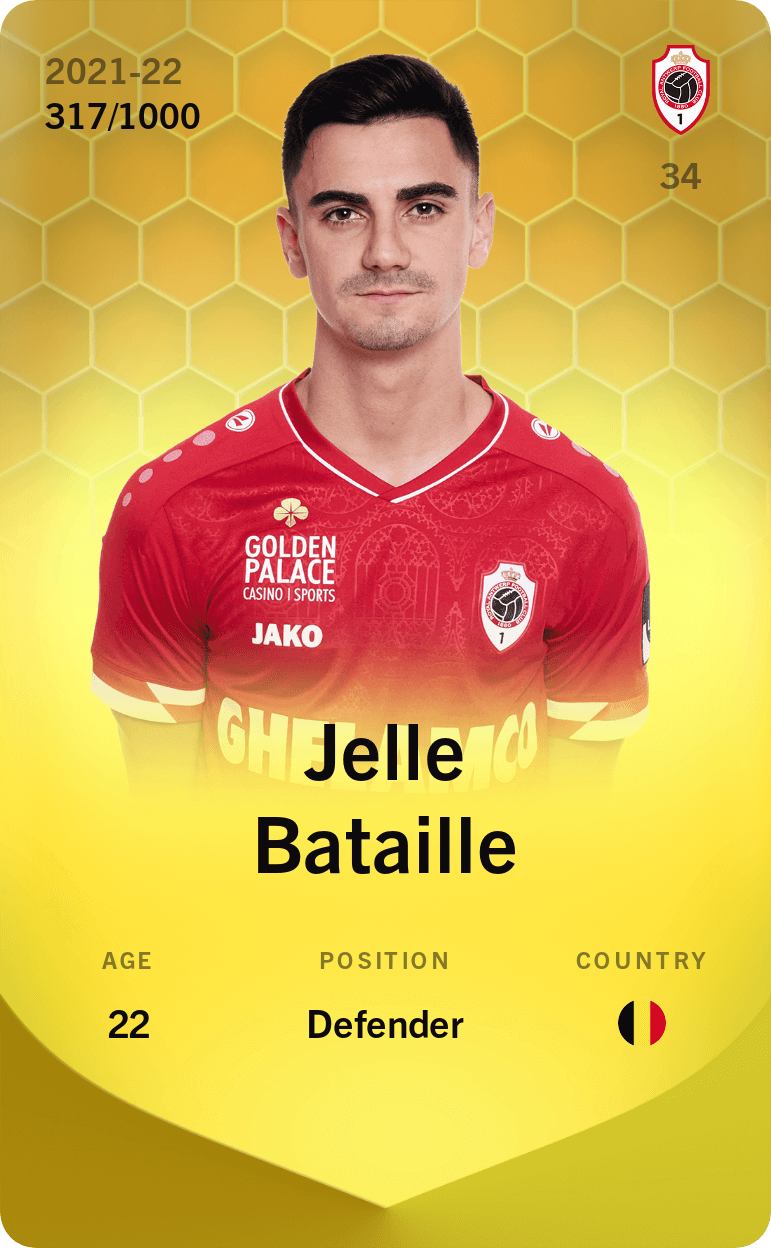 Jelle Bataille 2021-22 • Limited 317/1000